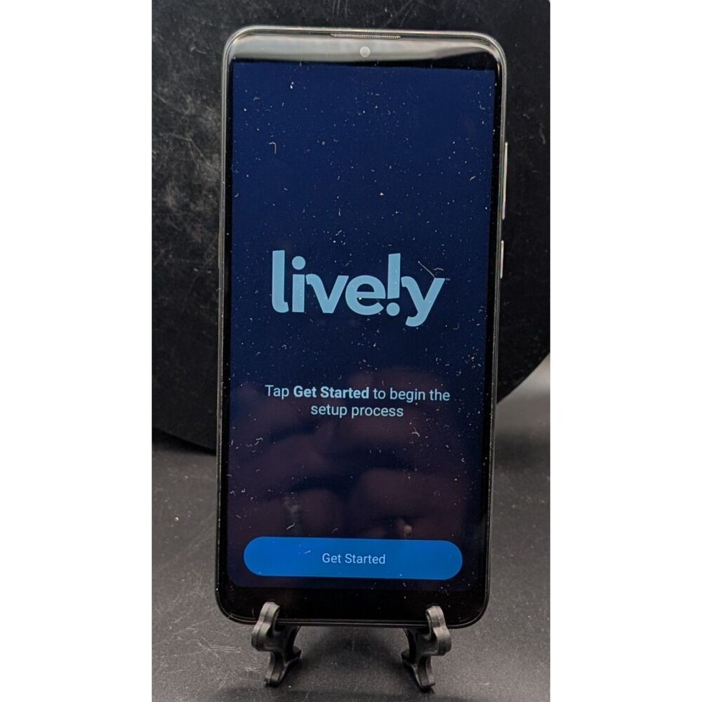 Lively Alcatel Android Smartphone • Powers On • Wiped • Ready for Reuse - AS IS
